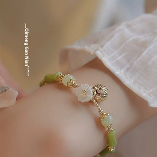 Buy bell-bracelet Olivine Bamboo Bracelet Female Bell Bracelet Light Luxury