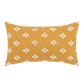 Buy yellow Throw Pillow Ins Wind Nordic Living Room Sofa Embroidery