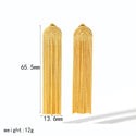 Long Fringe Earrings Advanced Sense Graceful And Fashionable