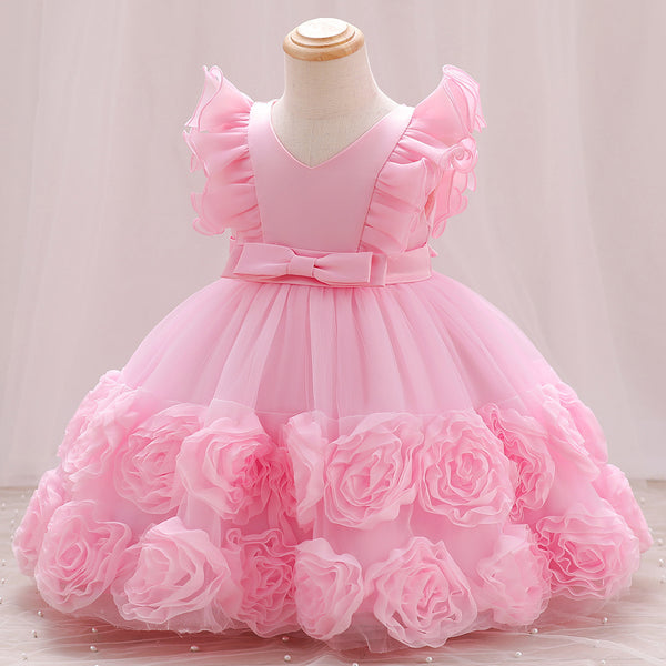 Girls' Children's Vest Princess Dress