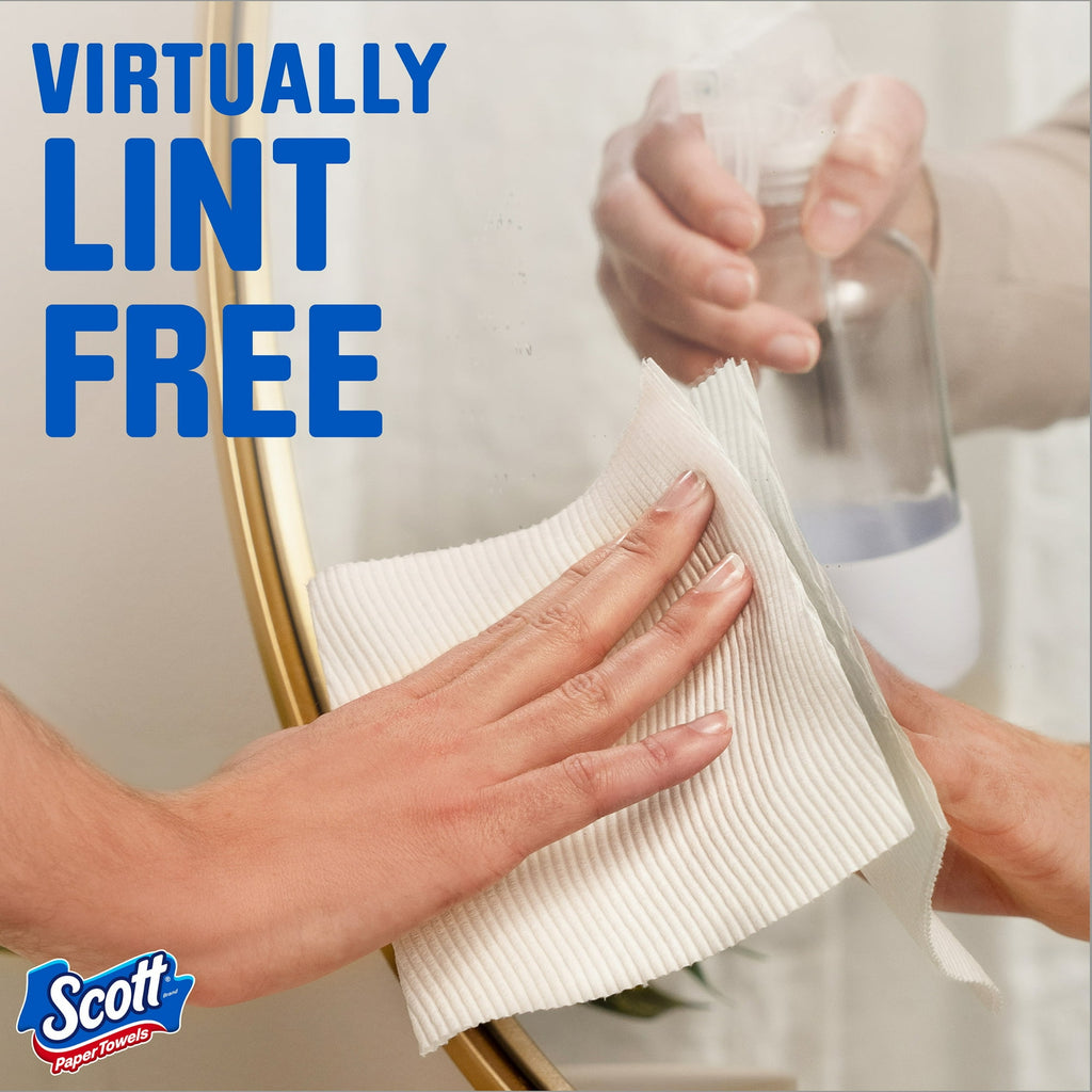 Scott Paper Towels, Choose-A-Sheet, 12 Double Rolls