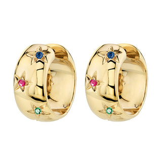 Buy jqh0002gg5 Cold Style High-grade Photosensitive Surface Earrings Micro-inlaid Asterism Zircon Small Ear Ring