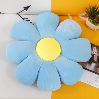 Buy blue Bed and Breakfast Cushion Small Daisy Petal Cushion