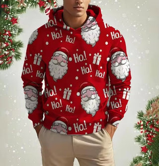 Christmas Men's Hoodie 3d Digital Printing