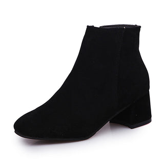 Buy black Fashion Autumn And Winter New Martin Boots Women