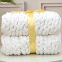 Handmade Thick Wool Woven Blanket Sofa