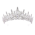 Bridal Headdress Crown Vintage Necklace Three-piece Earrings Set Pack