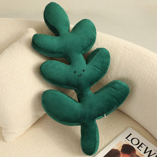 Nordic Ins Green Plant Pillow Sofa Decoration Siesta Cushion Simple