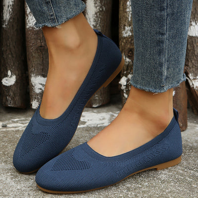 Women's Loafers Casual Slip On Mesh Flats Shoes