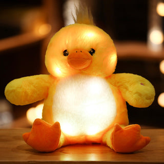 Buy little-yellow-chicken Led Light Up Teddy Bear Doll Pillow Light Up Plush Toy