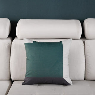 Buy square-green Sofa Hugging Pillow Cover Nordic Light Luxury Ins Pillow Bedside Cushion Cover