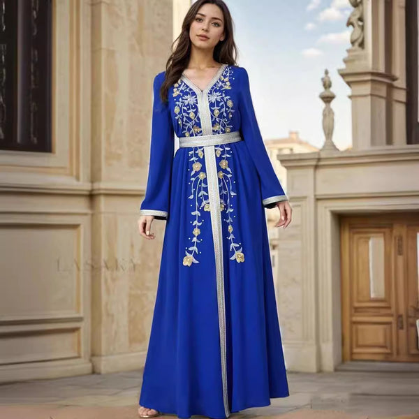 Robe Dress Turkish Women's Polyester