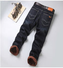 Thickened Warm And Velvet Casual Men's Jeans