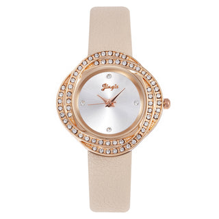 Buy white Women&#39;s Quartz Watch With Diamond Dial