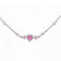 Simple Personality Special-interest Design Heart-shaped Zircon Fashion Bracelet Women