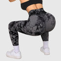 Women Seamless Tie Dye Leggings