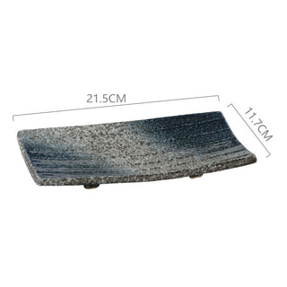 Buy royal-blue-in-stone Creative Ceramic Sushi Dishes And Tableware