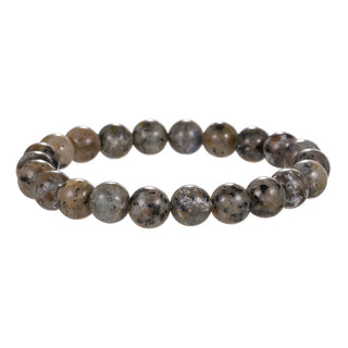 Buy zj12675-8mm Natural Flame Stone Beads Beaded Bracelet