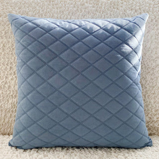 Buy blue Living Room Home Pillows With Fabric Art Velvet Cushions