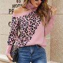 Women's Long-sleeved Sweater Shoulder-baring Sweater