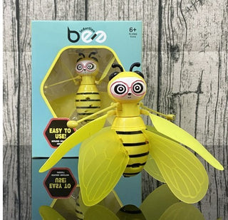 Mini Flying Ball Bee Toys - Rc Infrared Induction Drone Helicopter With Shinning Gesture Sensing Bee Flying Vehicle