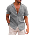 Men's Tops Casual Button Down Shirt