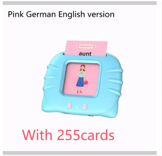 Buy blue-german-english-version Card Early Education Children&#39;s Enlightenment English Learning Machine