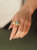 Women's Simple And Versatile Tianhe Stone Fashion Ring