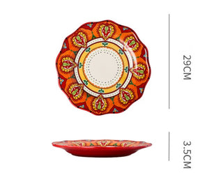 Buy s1 Underglaze Ceramic Tableware Bohemian Household Dishes