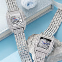 Square Full Star Leopard Diamond Women's Watch Quartz Women's Watch