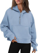 Women's Long Sleeve Pullover Zipper Hoodies