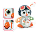 Electric Universal Light Music Swing Dancing Penguin Toys