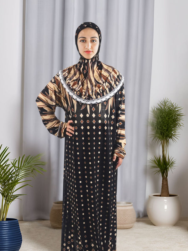 Muslim Comfortable Robe Arab Loose Dress