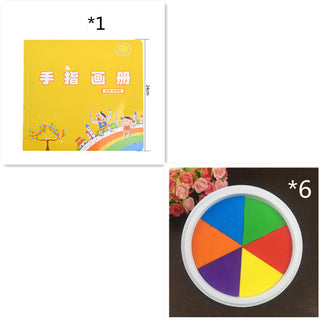 Buy d-set New Hot Selling Kindergarten Finger Print Mud Non-toxic Washable Pigment