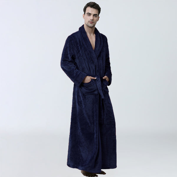 Men's Winter Coral Fleece Nightgown