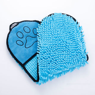 Buy blue Dogs Cats Towels Super Absorbent Dog Bathrobe Microfiber Bath Towels Quick-Drying Cat Bath Towel For Pets Towel Dog Towels Pet Products