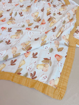 Buy retro-pear Summer Air Conditioning Blanket Bamboo Cotton Four-layer Yarn Single Child Cool Feeling Quilt Thin Blanket