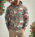 Christmas Men's Hoodie 3d Digital Printing