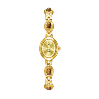 Buy tigereye-champagne-noodles Natural Tigereye Maillard Advanced Chain Watch