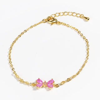 Buy style-4-gold Simple Personality Special-interest Design Heart-shaped Zircon Fashion Bracelet Women