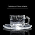 Glass Coffee Cup Crystal Coffee Appliance