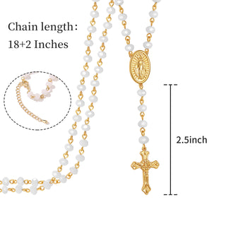 Buy white Virgin Mary Necklace For Women