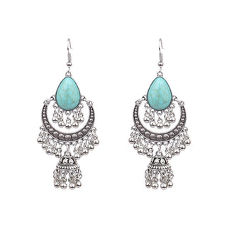 Buy hqef0379 Vintage Ethnic Style Vintage Bell Earrings