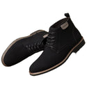 Men's High-top Leather Shoes