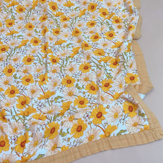 Buy african-chrysanthemum Summer Air Conditioning Blanket Bamboo Cotton Four-layer Yarn Single Child Cool Feeling Quilt Thin Blanket