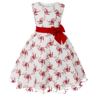 Buy jujube Girls Embroidered Princess Dress Lace