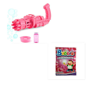 Buy pink-set Kids Toy Bath Toys Bubble Gum Machine Toys For Kids Plastic Machine Gun Toy