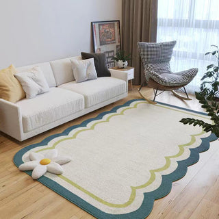 Buy muzzle-flower Carpet Full Spread Living Room Bedroom Thickened Imitation Cashmere Carpet Anti-slip Bed Blanket