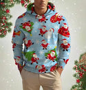 Christmas Men's Hoodie 3d Digital Printing