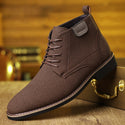 Men's High-top Leather Shoes